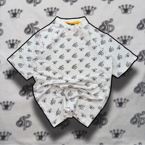 Vintage South Pole King of Kings Tee Y2K Crown All Over Print Rare